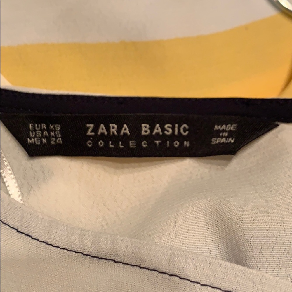 Zara striped oversized crop XS. - Picture 4 of 4